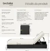 2 chaises longues en rotin avec structure en aluminium et Voir les images du produit 6