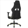 Gaming-Stuhl mit Massagefunktion Schwarz & Golden Produktbild-Vorschau 6