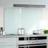 vidaXL Dos de cuisine blanc 100 x 60 cm verre trempé Voir les images du produit 10