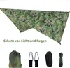 Tragbare Hängematte mit Moskitonetz für 2 Personen, 260x200 Produktbild-Vorschau 4