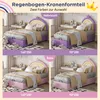 MODFU Kinderbett Polsterbett 90×200 cm mit Lattenrost und Produktbild-Vorschau 5