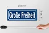 Holzschild Große Freiheit 27x10cm Hamburg St. Pauli Clubs Produktbild-Vorschau 6