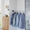vidaXL Teleskopické vešiaky na oblečenie 2 ks strieborné Náhľad obrázku produktu 6