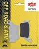 Coppia pastiglie freno SBS 675CS mescola al carbonio Anteprima dell’immagine prodotto 2
