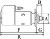 HC-Cargo F032111046 Starter Anlasser 6,6kW für MAN F 2000 Produktbild-Vorschau 2