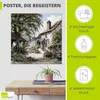 ARTland Poster Opa's Haus Größe: 70x70 cm Produktbild-Vorschau 2