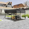 YARDIN Outdoor-Auto-tent-Garage | 10 x 15FT | Métal-Carport Voir les images du produit 9