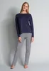 Tom Tailor zweiteiliger langer Damen Pyjama Größe: 38 Produktbild-Vorschau 3