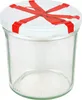 25er Set Sturzglas 350 ml To 82 Schleifendekor Deckel Produktbild-Vorschau 2