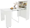 Tavolo da pranzo allungabile Sweiko, L52/132,5xL80xH76cm, Anteprima dell’immagine prodotto 9