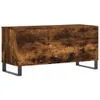 vidaXL Szafka panelowa dąb wędzony 100x38x48 cm materiał Podgląd zdjęcia produktu 6