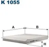Filtr kabinowy FILTRON K 1055 Podgląd zdjęcia produktu 1