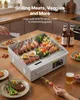VEVOR Komerční elektrický gril, 2800 W, plochá grilovací Náhled obrázku produktu 10