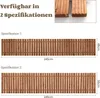 GOPLUS 2,4 m Langer Gartenweg aus Holz, wetterbeständiger Produktbild-Vorschau 5