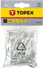TOPEX nieten 4,0x18mm 50 stück verpackung, aluminium Produktbild-Vorschau 1