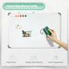 HOMCOM Magnetisches Whiteboard, Magnetboard, Trocken Produktbild-Vorschau 4