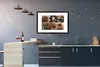 MuchoWow® Gerahmtes Poster Scottish Highlander - Blumen - Produktbild-Vorschau 5
