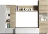 Dmora Parete Attrezzata Angioletto 42.00x260.00x185.00h cm Anteprima dell’immagine prodotto 7