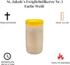 St. Jakobs Grabkerzen Nr. 3 weiß, Ewigöllicht, Grablicht, Produktbild-Vorschau 2