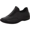 Rieker Damen Echtleder Slipper schwarz, Damen:39 EU Produktbild-Vorschau 11