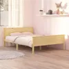 vidaXL Postel z masivu bez matrace 120x200 cm borovice Náhled obrázku produktu 2