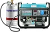 A propane tank connected to a dual fuel generator. Podgląd zdjęcia produktu