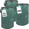 TTL GARDEN Gartenabfallsack PREMIUM 3er Set 120L grün Produktbild-Vorschau 1