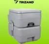 Trizand 24498 Přenosná kempingová toaleta 20 + 12 l, šedá Náhled obrázku produktu 15