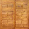 vidaXL Stół ogrodowy 110x110x75 cm z litego drewna Podgląd zdjęcia produktu 14