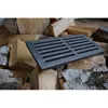 SEZAM - Griglia per stufa 31 x 15 cm in ghisa Griglia per Anteprima dell’immagine prodotto 2