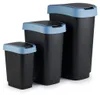 Rotho Schwingdeckeleimer Kunststoff TWIST 25 l himmelblau Produktbild-Vorschau 15