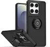 A black phone case with a ring holder is displayed against a white background. Anteprima dell’immagine prodotto