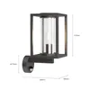 Lucande Außenwandlampe Ferda, Sensor Fassung oben, Produktbild-Vorschau 7