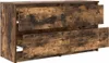 vidaXL Szafka pod TV dąb wędzony 100x35x54 cm materiał Podgląd zdjęcia produktu 5