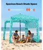 SucceBuy Strand-Cabana, 1,8 x 1,8 m Sonnenschutz mit Produktbild-Vorschau 2