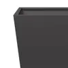 vidaXL Pflanzkübel Schwarz 50x50x50 cm Stahl Produktbild-Vorschau 5