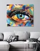 Zuty - Malen nach Zahlen - BUNT BEMALTES AUGE, 40x50 cm, Produktbild-Vorschau 2