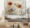 MuchoWow® - Leinwandbilder - Blumen - Beige - Modern - Produktbild-Vorschau 7