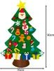 Albero di Natale in feltro con addobbi 24856 Anteprima dell’immagine prodotto 6
