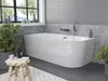 Mexen Mia Badewanne freistehend linke 160 x 75 cm, weiß, Produktbild-Vorschau 2