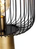 Design Stehlampe Schwarz mit Gold Mayelle Produktbild-Vorschau 5