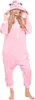 Nikcorp Jumpsuit Pyjama Damen Kinder Onesie Figur Rosa L Produktbild-Vorschau 5