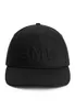 BMW M Cap Herren Schwarz Kappe Wordmark Stickerei Mütze M3 Produktbild-Vorschau 3