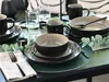 Kombiservice 16-teilig - für 4 Personen - Beige - Schwarz - Produktbild-Vorschau 2