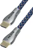 3m High Speed HDMI™ Kabel mit Ethernet 4K UHD 3D Gold/Blau Produktbild-Vorschau 1