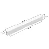 10 Stück Möbelgriffe P128 Chrom glänzend Lochabstand 128mm Produktbild-Vorschau 3
