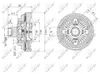 NRF 49596 Lüfterkupplung Thermisch Ø164mm für DODGE DURANGO Produktbild-Vorschau 3