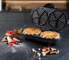 Bestron Doppel-Waffeleisen für klassische Herzwaffeln, Produktbild-Vorschau 9