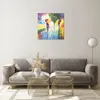 Bilder auf glas - Park Straße Regen - 50x50cm - Glasbilder Produktbild-Vorschau 7