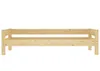 Einzelbett, Holzbett Kiefer massiv klar lackiert 90x200 Produktbild-Vorschau 7